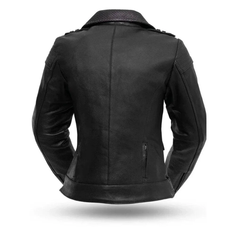 Genera - Women's Motorcycle Leather Jacket